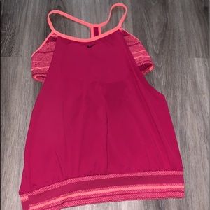 Nike tank top with a built in sports bra